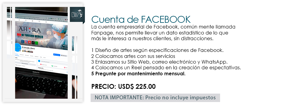 creación de cuenta profesional de facebook